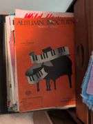 (2) stands full of sheet music - see photos