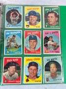 1959 Topps 180+ Card Lower Grade Starter Set With Stars - F to VG