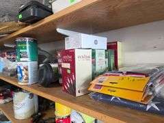 Wire, saw, light, flags