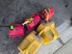 (5) gas cans - see photos