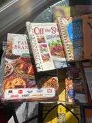 Large lot of cookbooks including fish & seafood, better homes & gardens & more