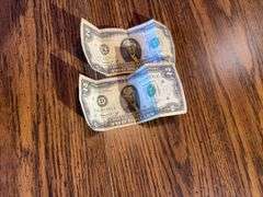 (2) Two Dollar Bills