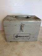 Adjustable roller stand, cable cutter, and Rockwell trim saw