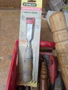 Assortment of chisels