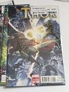 (7) Marvel The Might Captain Marvel and (5) The Might Thor Comics