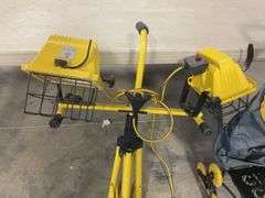 Work light and foldable cart