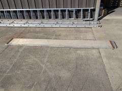 Aluminum scaffold plank - 117" long