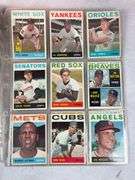 1964 Topps BB 54 Card Lot - Nice EX to EXMT