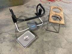 Dog food holders, ab machine, and food warmer insert