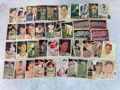 1957 Topps 42 Card Lower Grade Lot - Some Wrinkles