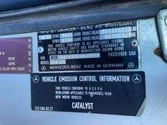 1980 Silver 2D 450SL Mercedes Benz