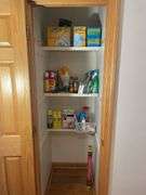 Large assortment of cleaning supplies - Swiffer dusters, spray, and more