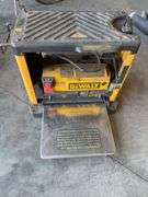 DeWalt 12.5" thickness planer - as is