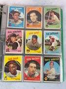 1959 Topps 180+ Card Lower Grade Starter Set With Stars - F to VG