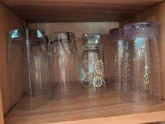 Miscellaneous glass cups - see photos