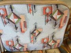 Vintage bamboo rattan 3 piece sectional couch