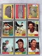 1961 Topps BB 45 Card Lot - Nice Ex to EXMT