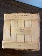 (1) Longaberger, (2) Royce Craft, and miscellaneous small baskets