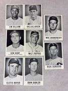 1960 Leaf BB 17 Card Lot Nice VG to EXMT