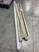 (3) outdoor awnings - see photos - 8' long