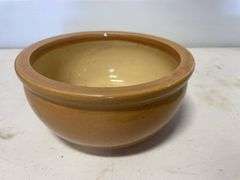 (2) General Mills mixing bowls and potting vase