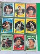 1959 Topps 180+ Card Lower Grade Starter Set With Stars - F to VG