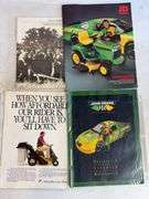 John Deere pocket books, promotion calendars, and other advertising booklets