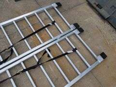 Metal ramps - 65" long and 44" wide