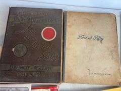 Box of vintage magazines, comic books, and local items - Swiss Festival, Amish Country, Classics Ill