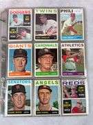 1964 Topps BB 54 Card Lot - Nice EX to EXMT