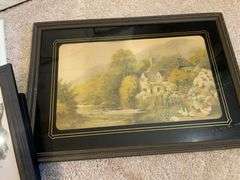 Decorative prints and mirrors