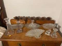 Miscellaneous crystal glassware