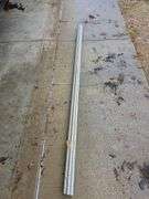 7 pcs 8ft long 1" wall tubing & misc strips