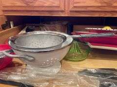 Measuring pitchers, lemon juicer, strainers & more