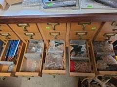 Organizer drawer cabinet and contents ( top not included)