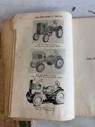 John Deere Tractor Company repair catalogs and Moline Tractor Works of Deere & Co repair catalog No.