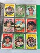 1959 Topps 180+ Card Lower Grade Starter Set With Stars - F to VG