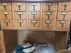 Organizer drawer cabinet and contents ( top not included)