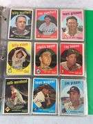 1959 Topps 180+ Card Lower Grade Starter Set With Stars - F to VG