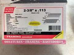 Senco nail gun and framing nails