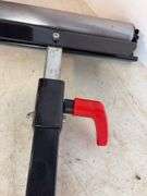 Adjustable roller stand, cable cutter, and Rockwell trim saw