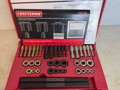 Century battery charger, rethreading set, and rotozip tool