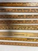 (8) local and other yard sticks - see photos