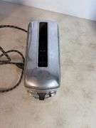 Basket with apple slicer, toaster, and deep fryer