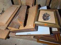 Picture frames & short pieces of lumber