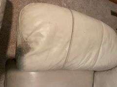 Matching couch and loveseat - loveseat worn - see photos