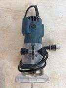 Craftsman jig saw, Black and Decker router, router bits, and trim router