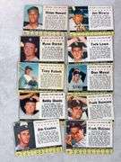 1961 Post BB 35 Card Lot  VG to EXMT