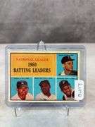 1961 NL Batting Leaders Topps #41 -Mays - Clemente - Nice EXMT