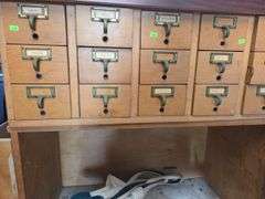 Organizer drawer cabinet and contents ( top not included)